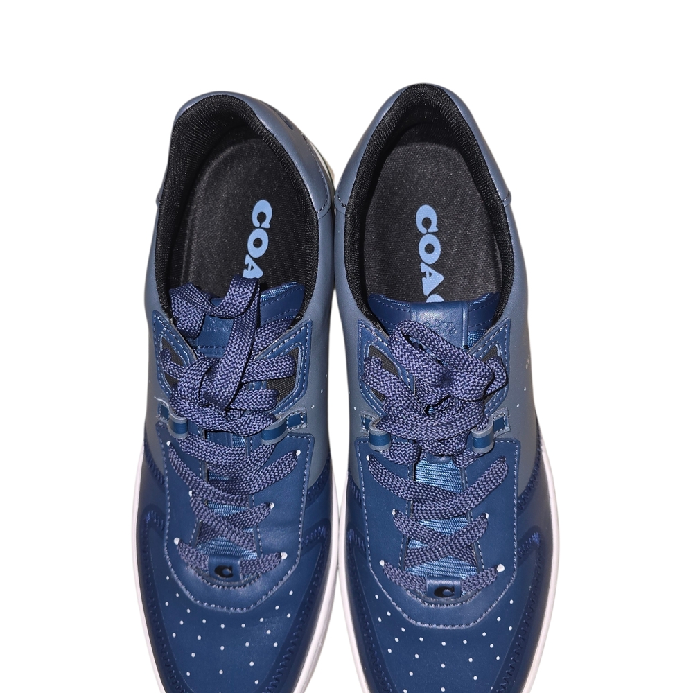 Coach Men's Blue Sneakers - Picture 8 of 11
